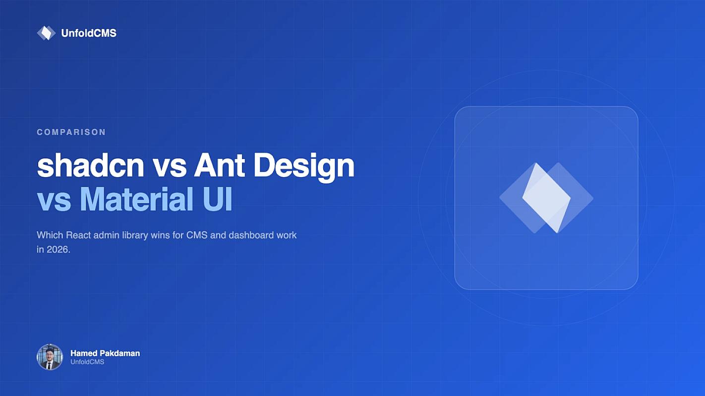 shadcn/ui vs Ant Design vs Material UI: Which Admin Library Wins in 2026?