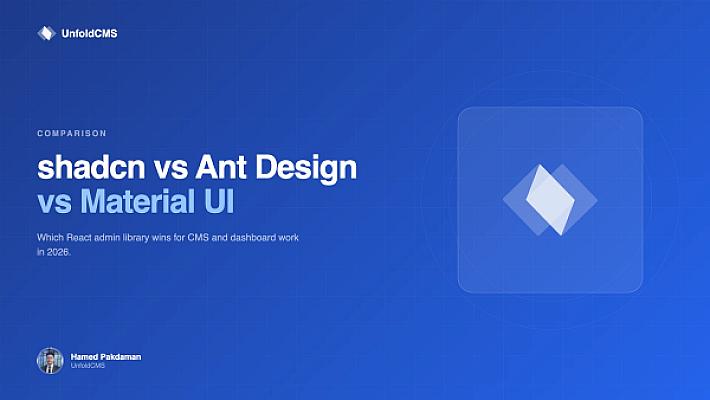 shadcn/ui vs Ant Design vs Material UI: Which Admin Library Wins in 2026?
