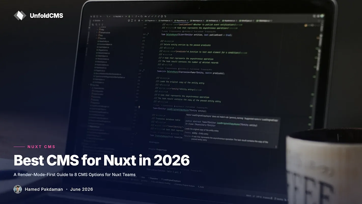Best CMS for Nuxt in 2026