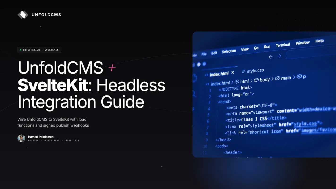 UnfoldCMS + SvelteKit: Headless Integration Guide