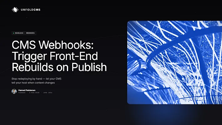 CMS Webhooks: Trigger Front-End Rebuilds on Publish