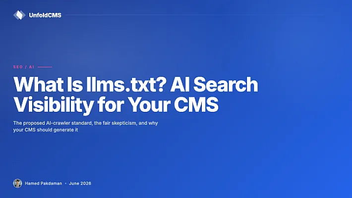 What Is llms.txt? AI Search Visibility for Your CMS (2026)