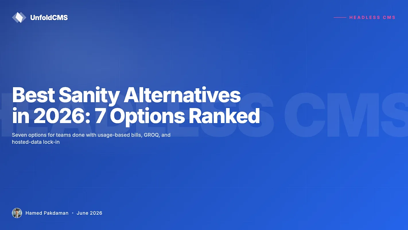 Best Sanity Alternatives in 2026: 7 Options Ranked