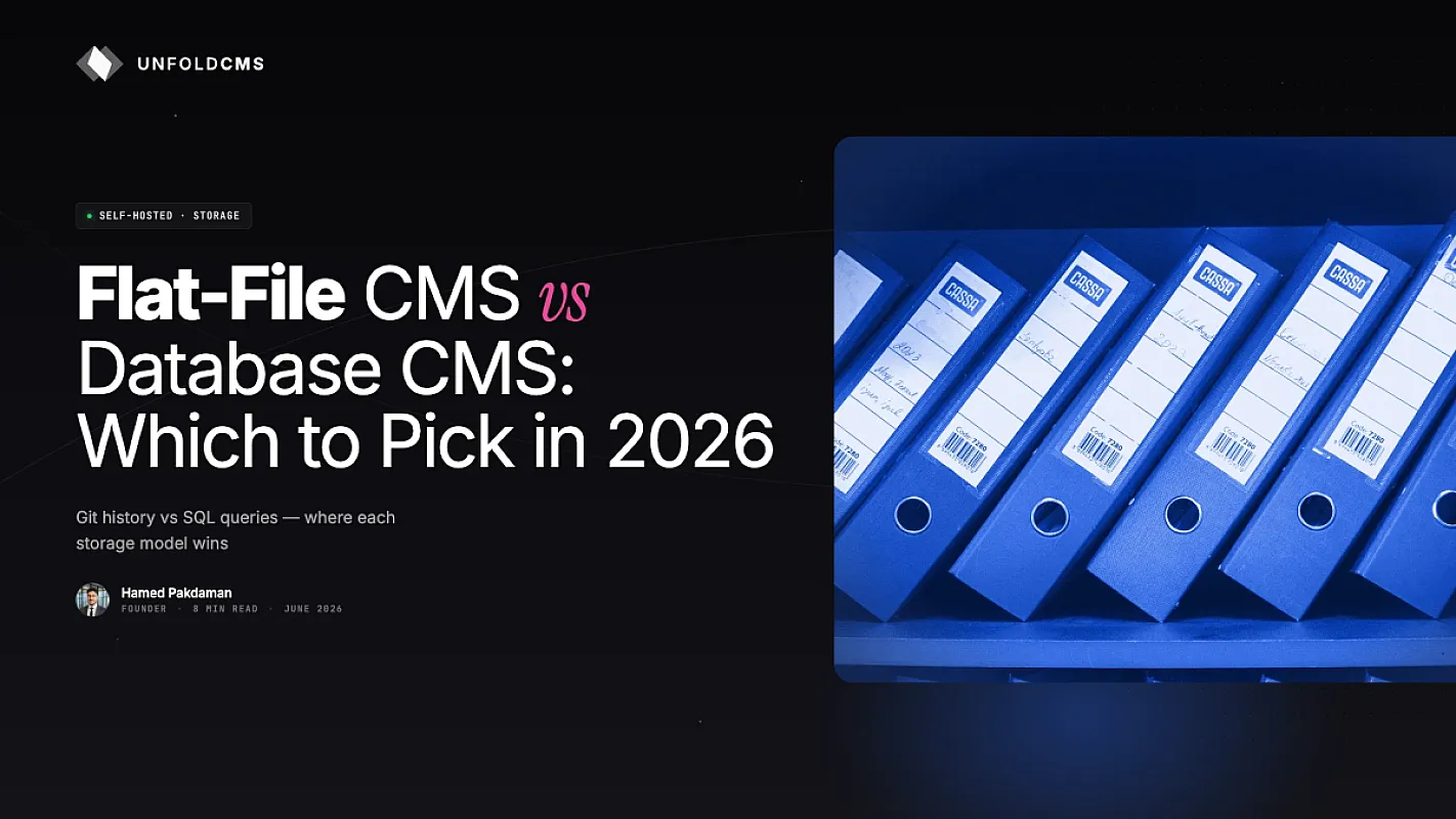 Flat-File CMS vs Database CMS: Which to Pick in 2026