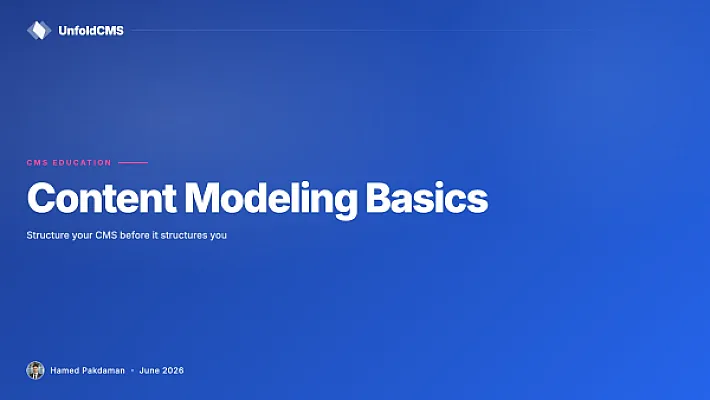 Content Modeling Basics: Structure Your CMS Before It Structures You