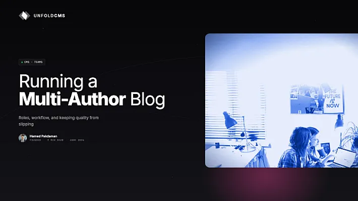 Running a Multi-Author Blog Without Losing Your Mind