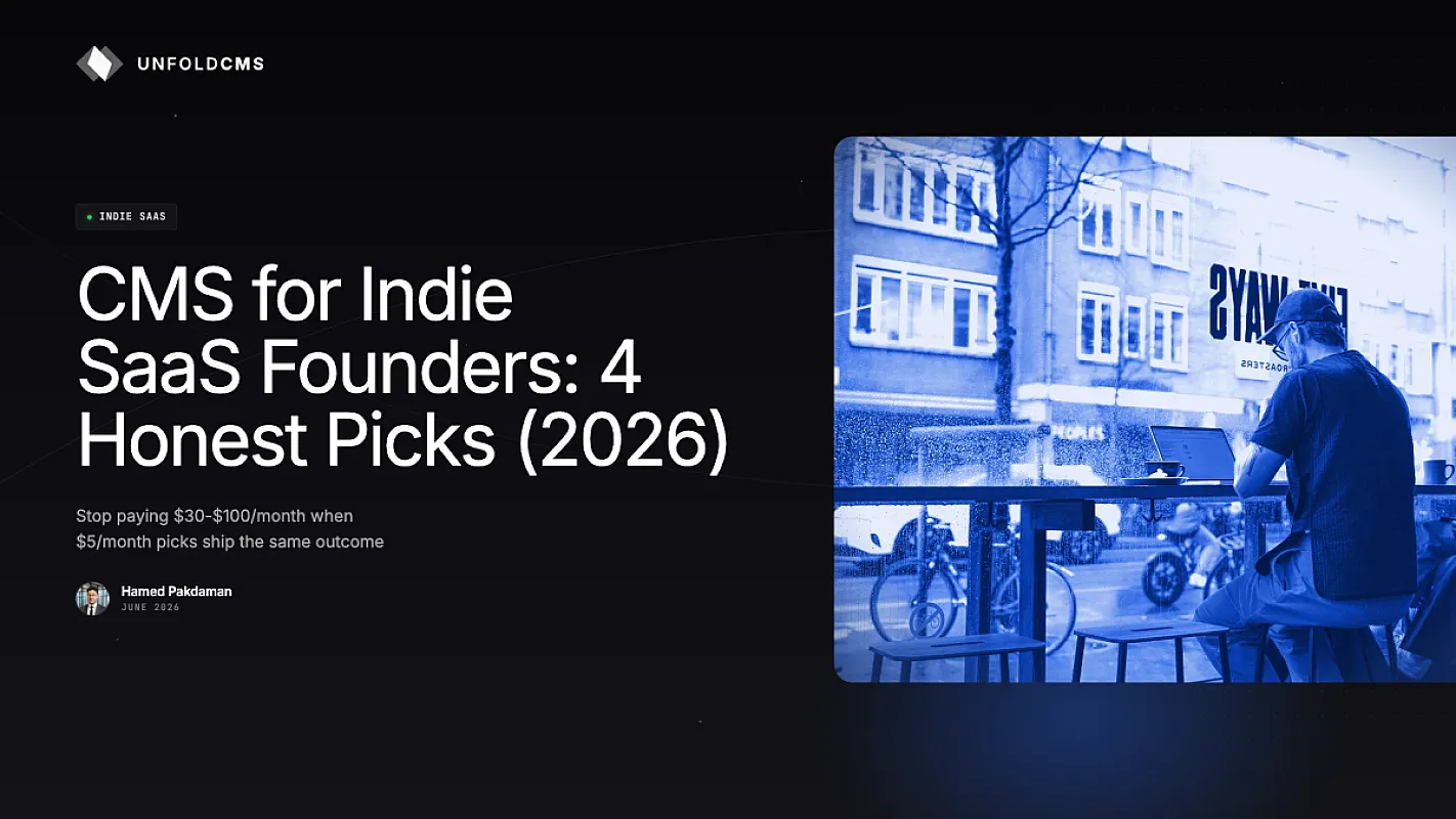 CMS for Indie SaaS Founders: 4 Honest Picks (2026)