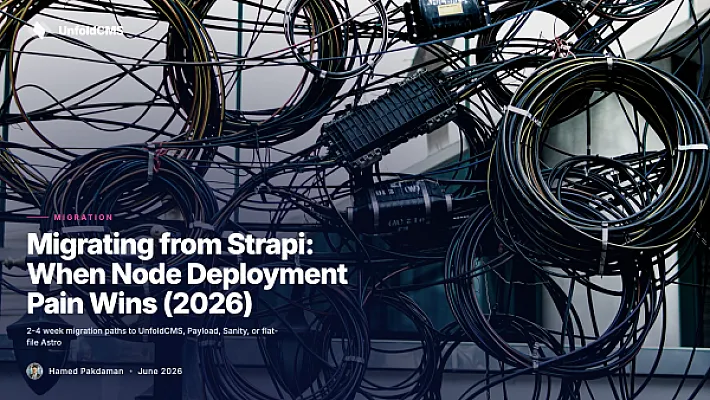 Migrating from Strapi: When Node Deployment Pain Wins (2026)
