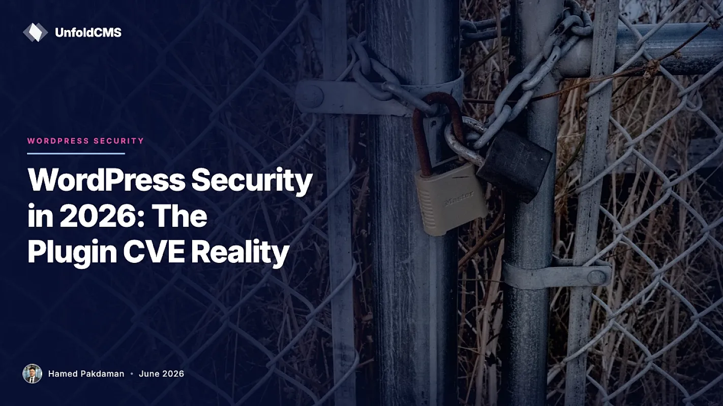 WordPress Security in 2026: The Plugin CVE Reality (Why Agencies Are Leaving)