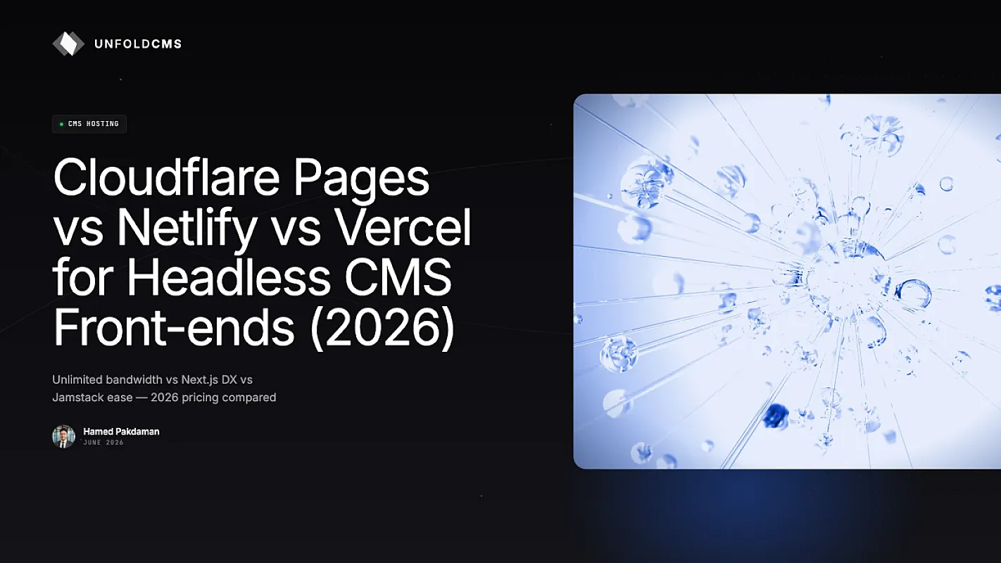 Cloudflare Pages vs Netlify vs Vercel for Headless CMS Front-ends (2026)