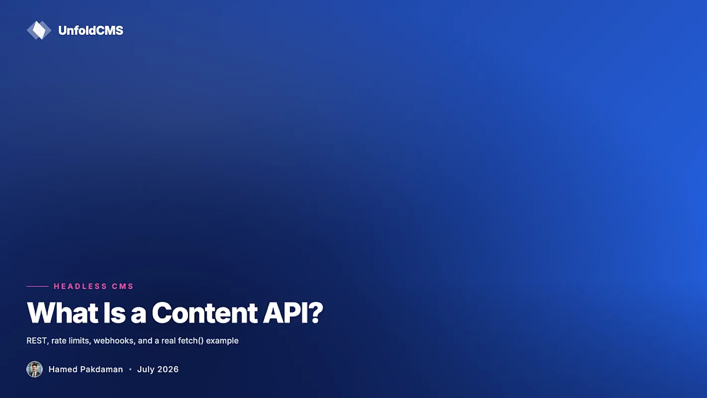 What Is a Content API? How Headless CMS Delivers Content