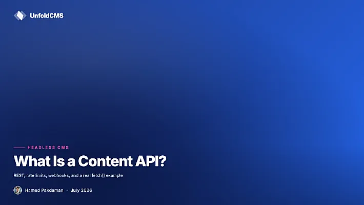 What Is a Content API? How Headless CMS Delivers Content