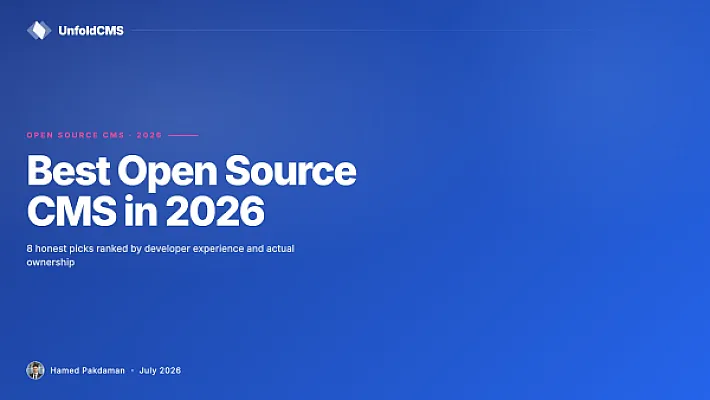 Best Open Source CMS in 2026: 8 Honest Picks