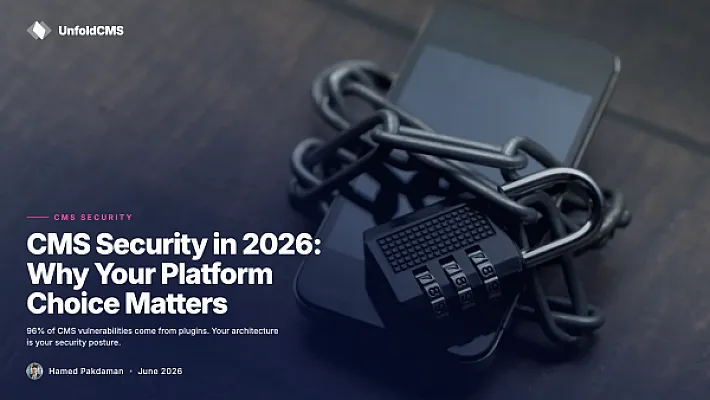 CMS Security in 2026: Why Your Platform Choice Matters