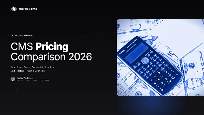 CMS Pricing Comparison 2026: WordPress, Ghost, Contentful, Strapi vs Self-Hosted