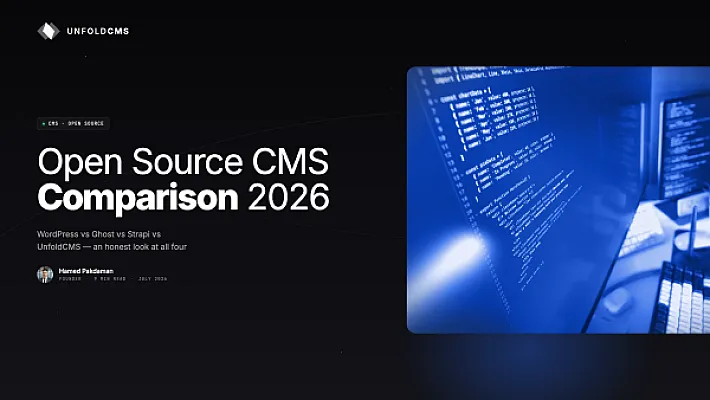 Open Source CMS Comparison 2026: WordPress vs Ghost vs Strapi vs UnfoldCMS