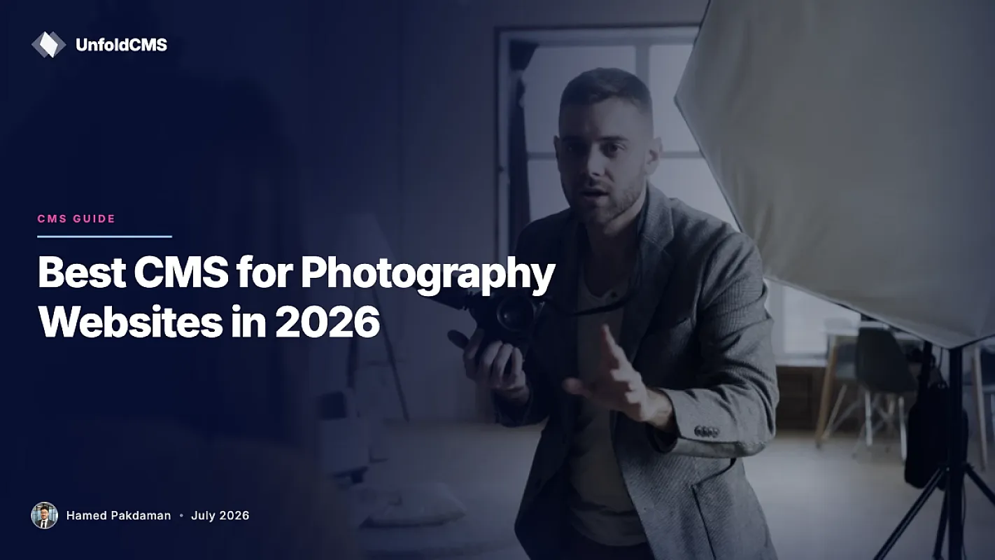 Best CMS for Photography Websites in 2026: Fast Galleries, Full Control