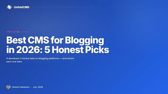 Best CMS for Blogging in 2026: 5 Honest Picks