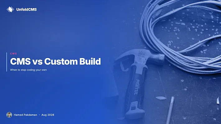 CMS vs Custom Build: When to Stop Coding Your Own