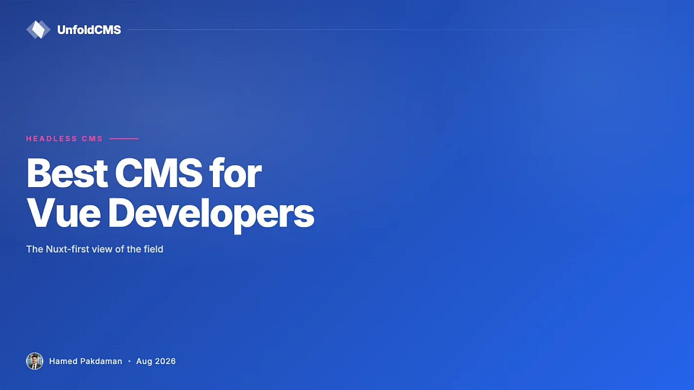 Best CMS for Vue Developers in 2026