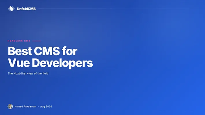 Best CMS for Vue Developers in 2026