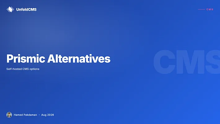Prismic Alternatives: Self-Hosted CMS Options (2026)