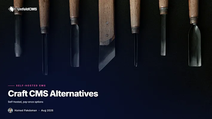 Craft CMS Alternatives: Self-Hosted, Pay-Once Options