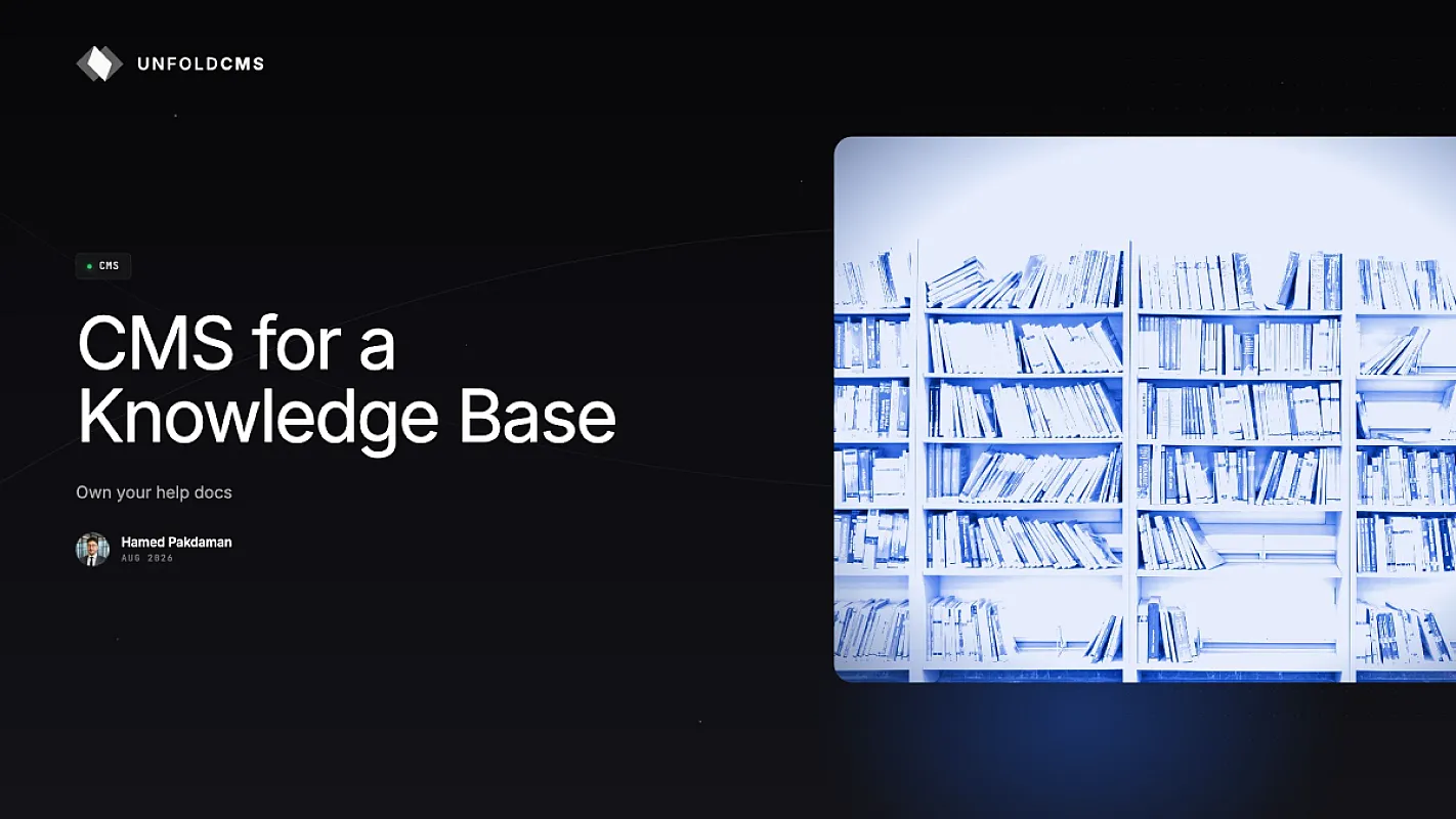 CMS for a Knowledge Base: Own Your Help Docs
