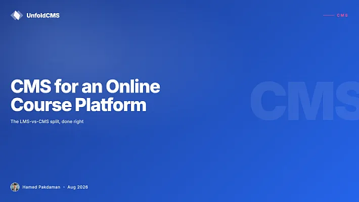 CMS for an Online Course Platform (2026)