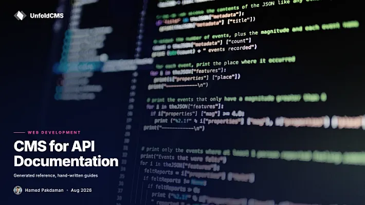 CMS for API Documentation (2026)