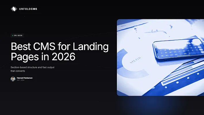 Best CMS for Landing Pages in 2026 (Fast & Section-Based)