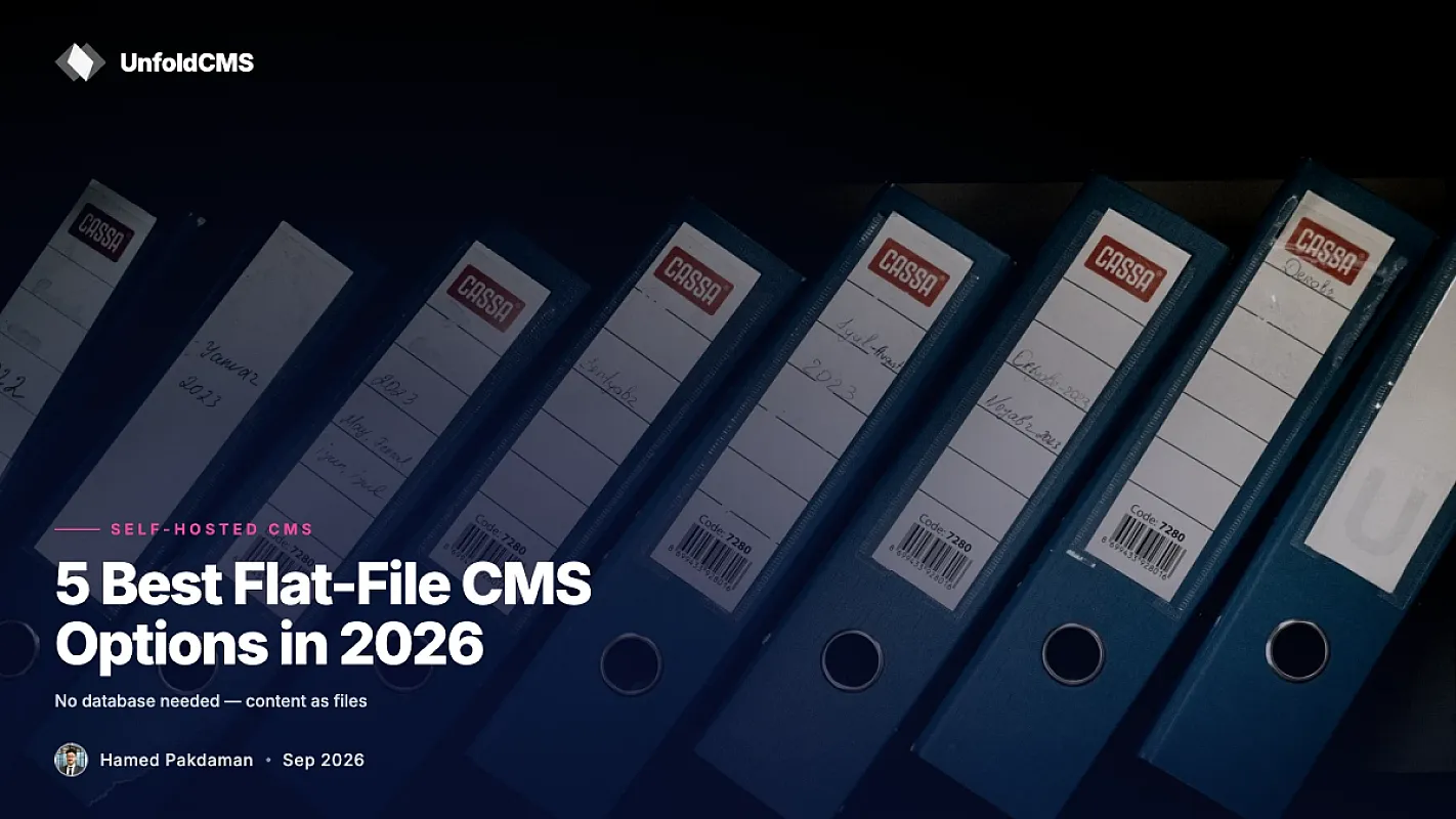 5 Best Flat-File CMS Options in 2026 (No Database Needed)