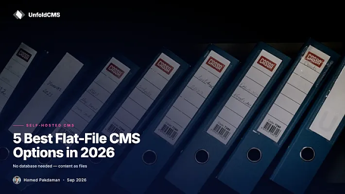 5 Best Flat-File CMS Options in 2026 (No Database Needed)