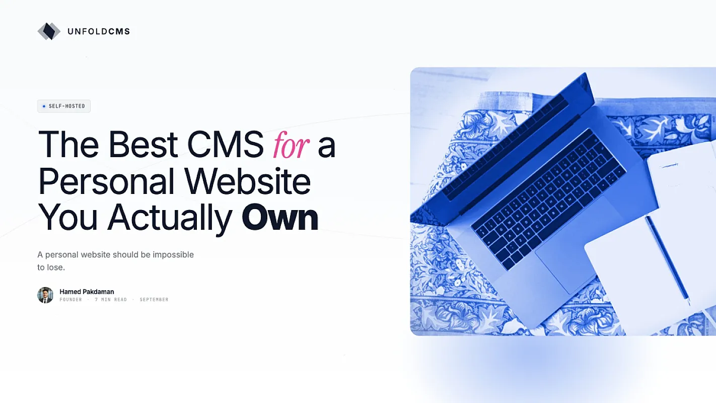 The Best CMS for a Personal Website You Actually Own