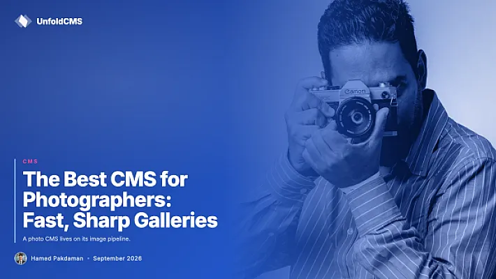 The Best CMS for Photographers: Fast, Sharp Galleries