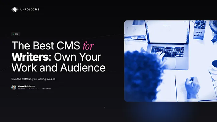 The Best CMS for Writers: Own Your Work and Your Audience