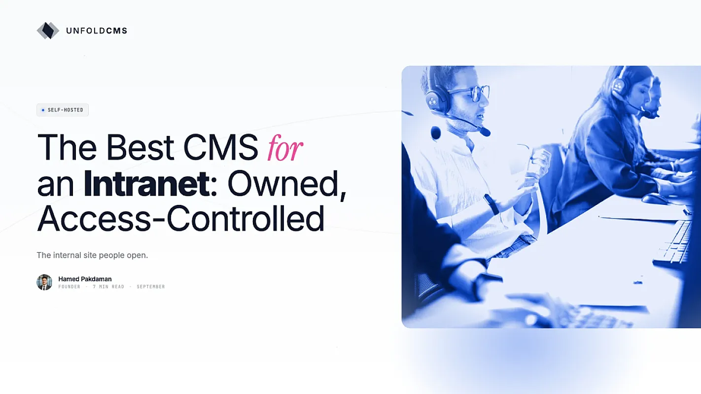The Best CMS for an Intranet: Owned, Access-Controlled