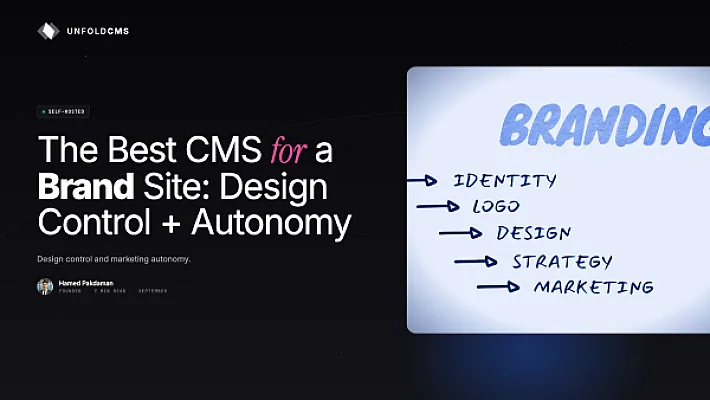The Best CMS for a Brand Site: Design Control + Autonomy