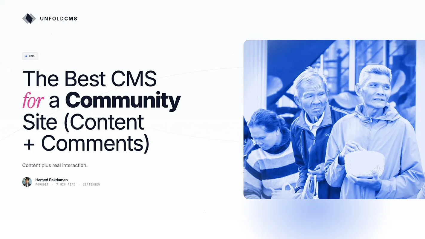 The Best CMS for a Community Site (Content + Comments)