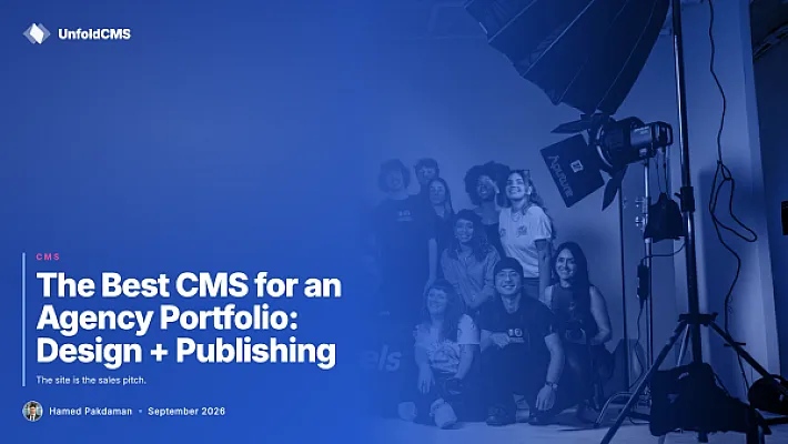 The Best CMS for an Agency Portfolio: Design + Publishing